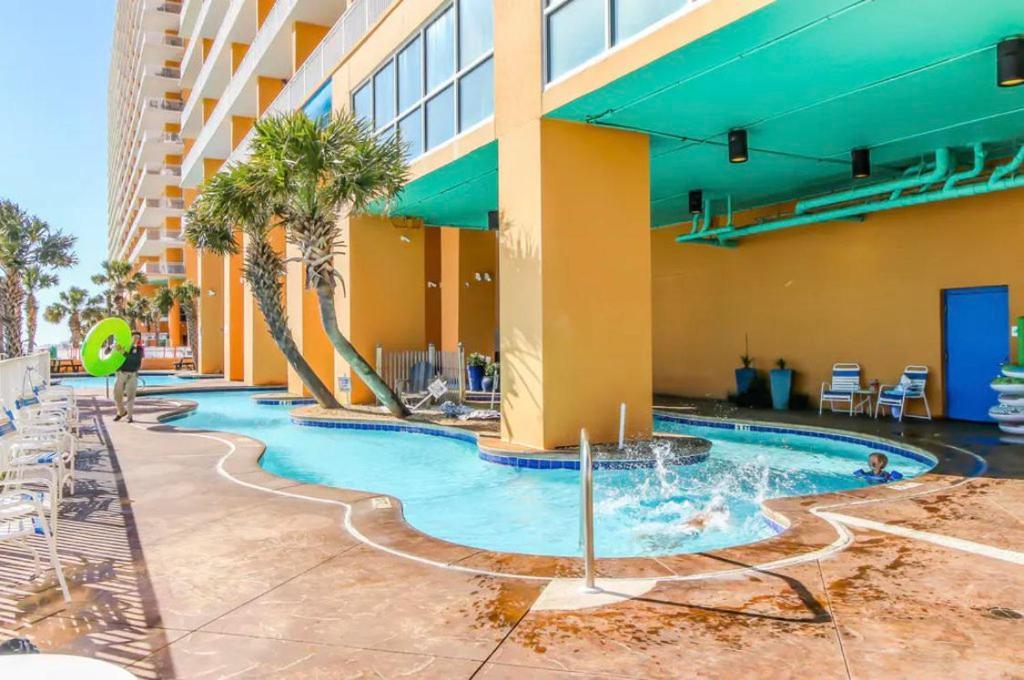 Splash Beach Condo, Aqua Park, Lazy River Panama City Beach Exterior foto